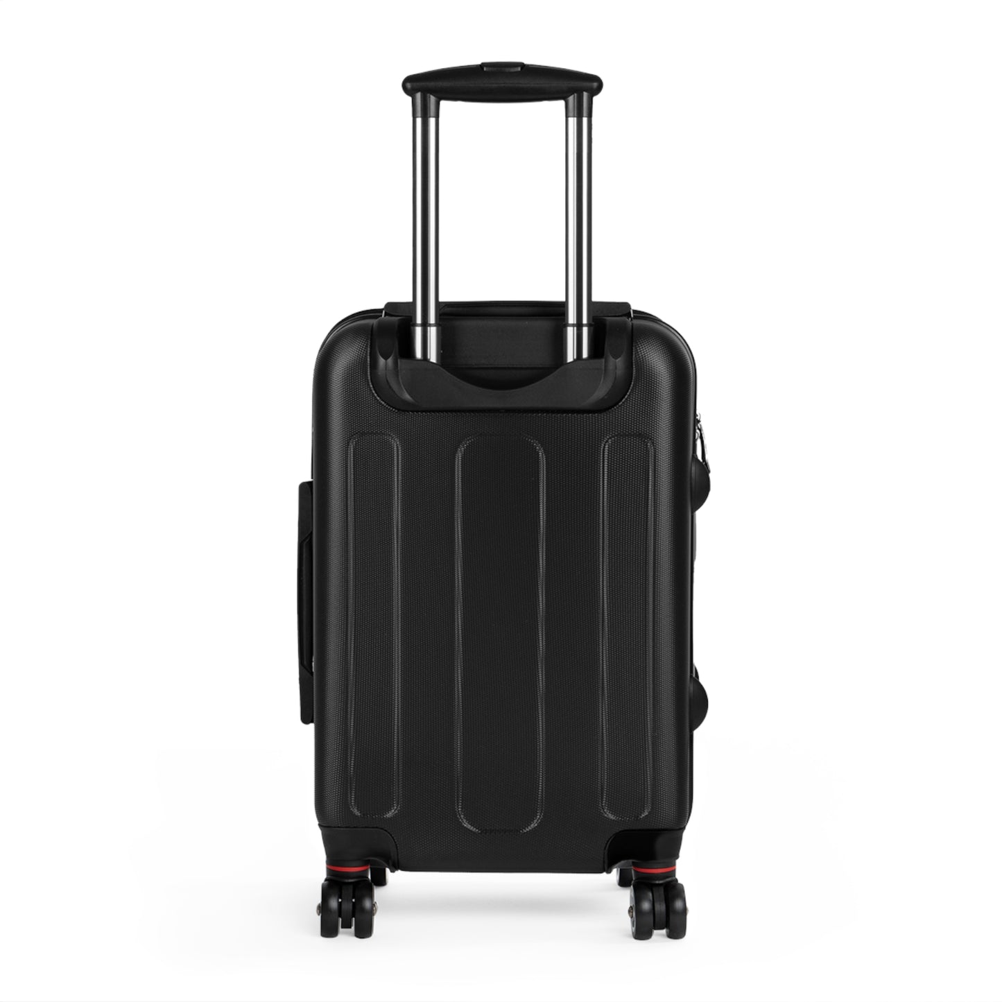 Carry-on Suitcase: Brillant Red Tropical Hibiscus