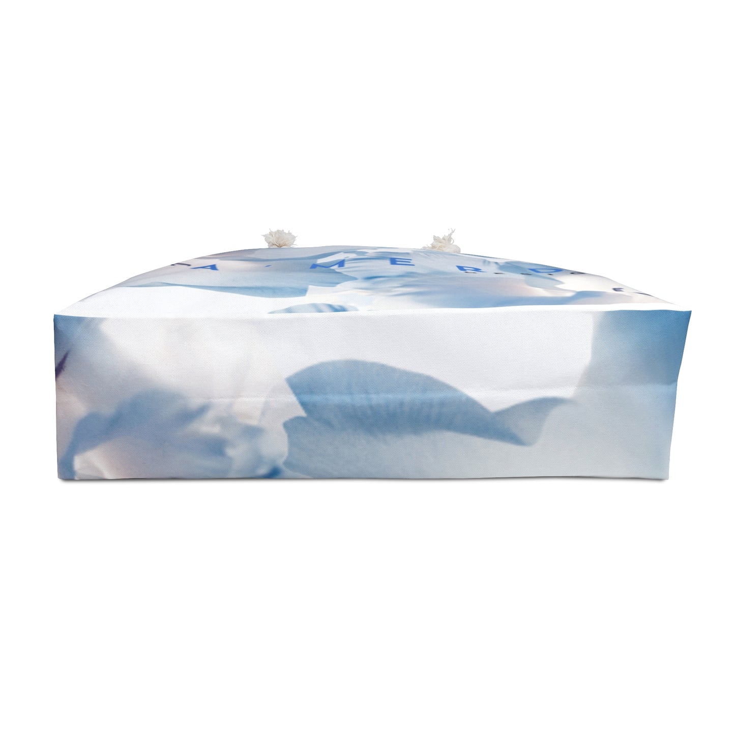 Beach & Weekend Tote: Watercolor Light Blue Menzies Baby Eye