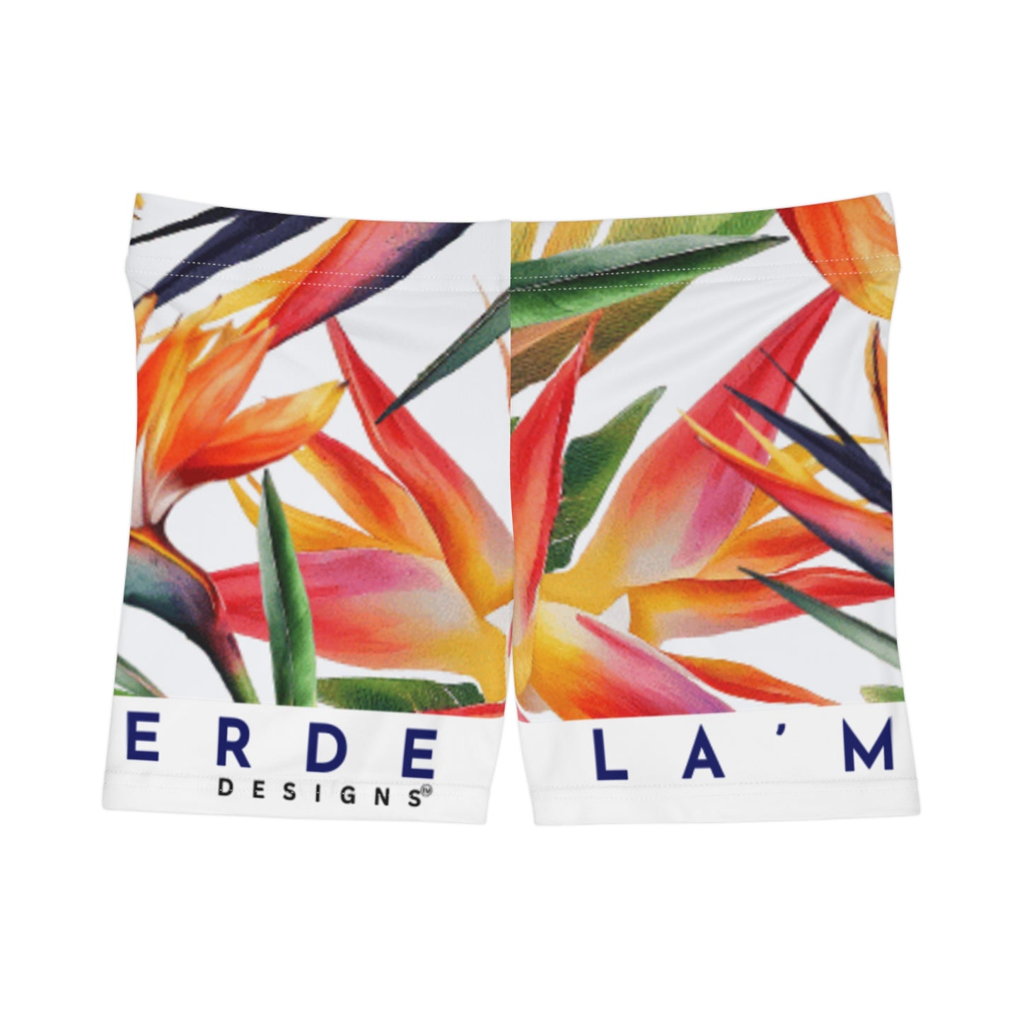 Yoga Sexy Boy Shorts: Brilliant Birds of Paradise