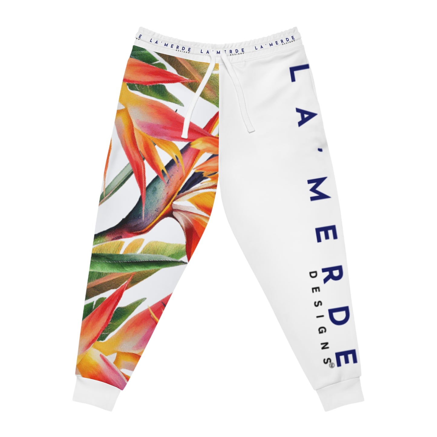 Unisex Athletic Fit Jogging Pants: Brilliant Birds of Paradise