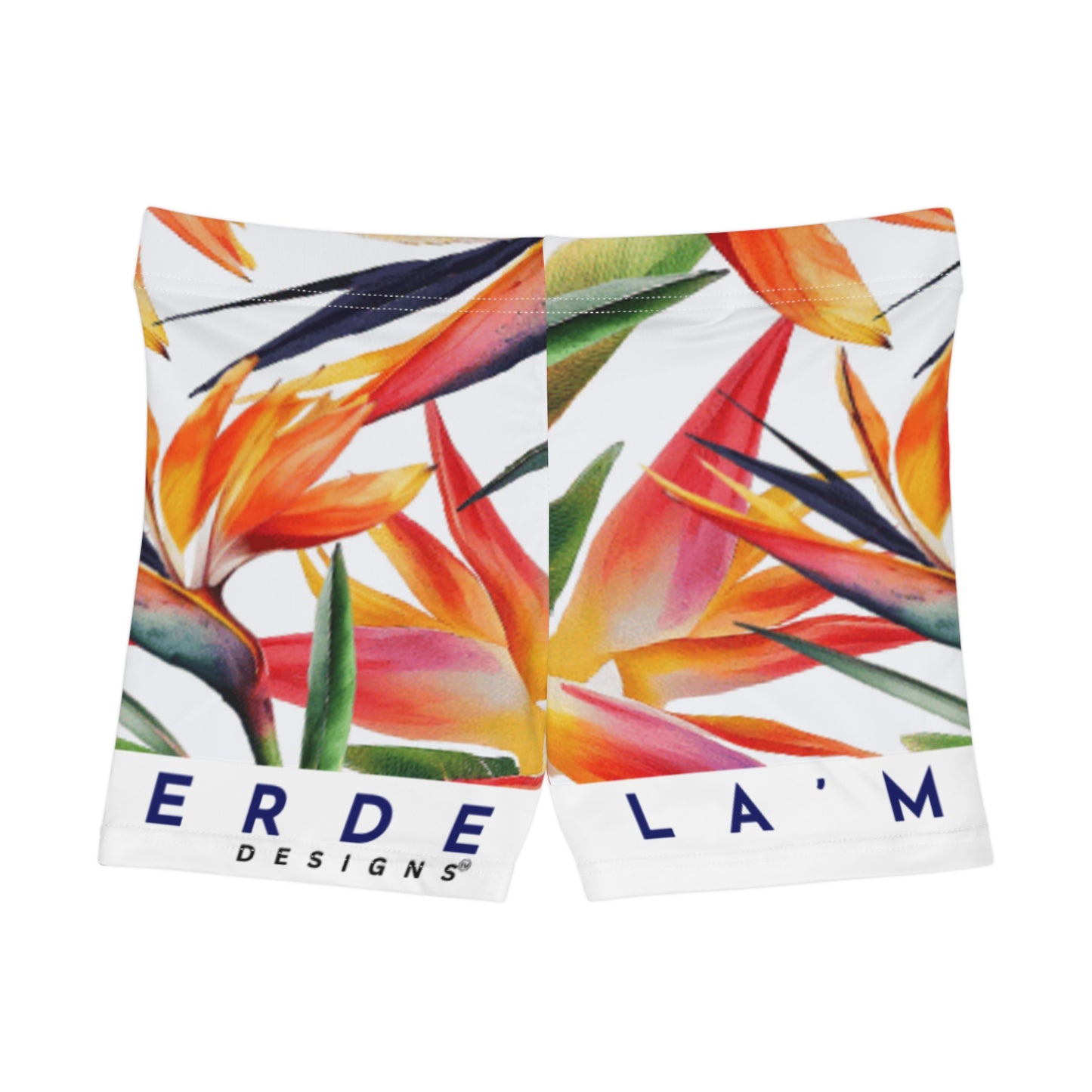 Yoga Sexy Boy Shorts: Brilliant Birds of Paradise